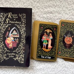 Russian Tarot of St. Petersburg Deck 
+ guidebook